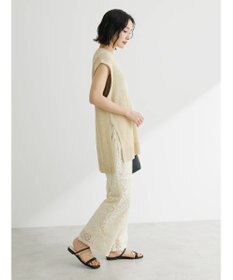 Green Parks ざっくりメッシュニットチュニック