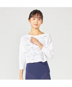 Chacott 【ノーソーイングニット】イージーフィットレーシーニットトップ