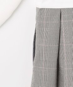 組曲 KIDS  【110-140㎝】 チェックワンピース＆ドビージャケットセット