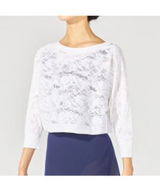 Chacott 【ノーソーイングニット】イージーフィットレーシーニットトップ