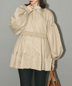 Green Parks ＭＡ－１ペプラムブルゾン