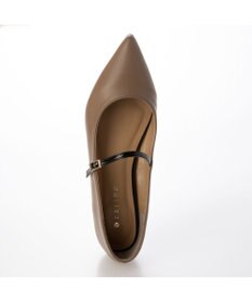 MODE ET JACOMO <carino>【レイン対応】配色ベルトメリージェーン