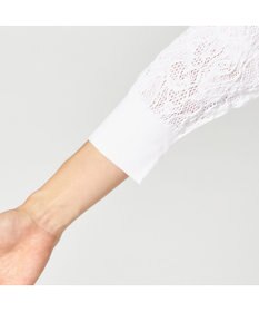 Chacott 【ノーソーイングニット】イージーフィットレーシーニットトップ