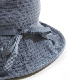 石田製帽 〈25SS新作〉グログランリボン ソフトハット