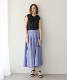 YECCA VECCA タックフレアスカート