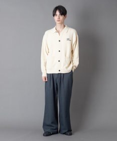 WEGO 【ユニセックス着用ITEM】ワンポイントニットシャツ（LS）