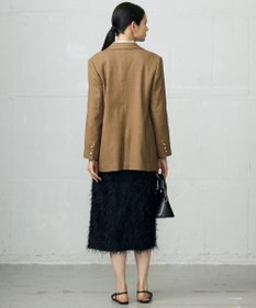 自由区 S 【SHIHOさん着用】シルクネップツイード ジャケット