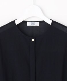 J.PRESS LADIES 【冷房対策に】シアードライトリコット クルーネック カーディガン