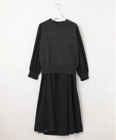 Feroux 【セットアイテム】ニットベストセット ワンピース