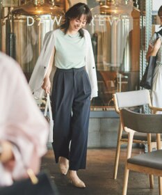 UNFILO イージーチノ ワイドパンツ