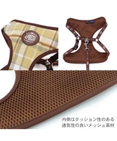 PET PARADISE J.PRESS ハーネス＆リード フランネル 《チェック柄》 ３S 超小型犬
