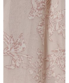 earth music&ecology 花柄ラッフルブラウス