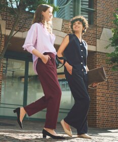 ANY 【6サイズ展開/ウエストゴム】イージーワイドパンツ