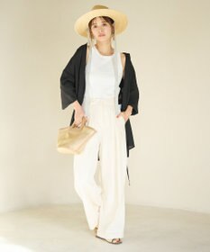 #Newans ルーズシルエットシアーシャツ