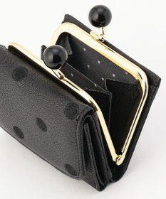 UNBILLION perche アクリル玉三つ折りミニサイフ