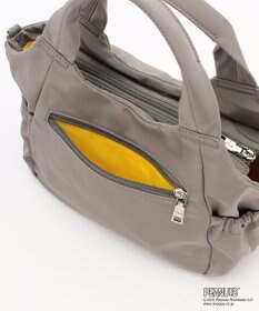 Y'SACCS SNOOPYデザイン サイドギャザー2wayトート　Sサイズ(レインボー）