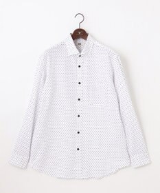 JOSEPH ABBOUD 【キングサイズ・綿100％・ストレッチ】コ ンフォートジャージープリントシャツ