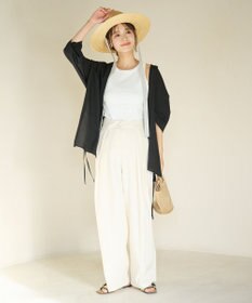 #Newans ルーズシルエットシアーシャツ