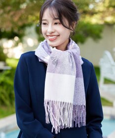 Tiaclasse 大判チェックマフラー