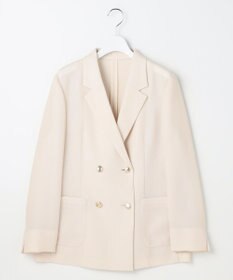 ANY SIS L シアーメッシュ ダブルジャケット