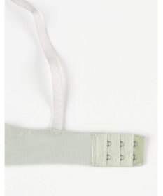 une nana cool リニューアル【綿混】ビタードットコットン 3/4カップブラ