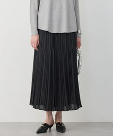 ICB L 【先行予約】ライトジョーゼットプリーツ スカート