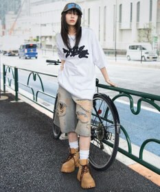 WEGO 【ユニセックス着用ITEM/MLサイズ展開】グラフィックBIG　T（SS）