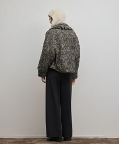 GRACE CONTINENTAL パディングツイードジャケット