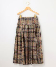 組曲 L ギミックチェックツイードスカート