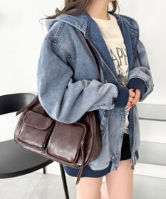 WEGO 立体ポケットハトメベルトバッグ