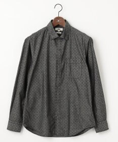 JOSEPH ABBOUD 【オーガニックコットン】ダンガリープリント シャツ