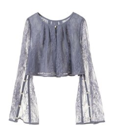 earth music&ecology ＳＥＴ２点　レースブラウス付きナローワンピース