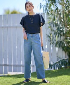 ANY L 【洗濯機可/接触冷感/UVケア】ソロナフリルスリーブプルオーバー