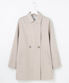J.PRESS LADIES L ウールナイロンリバー テーラード コート