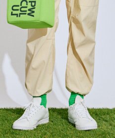 PW CIRCULUS 【撥水加工/ ストレッチ】【MEN】ベルト付 ワイドカーゴパンツ ゴルフ