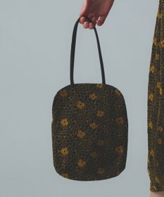 AND WOOL 【手刺繍のような刺繍が美しい】ハイドランジア刺繍 miniバッグ