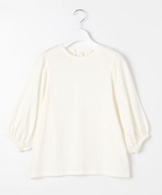 Feroux 【UVケア】バックリボンボリュームスリーブ Tシャツ