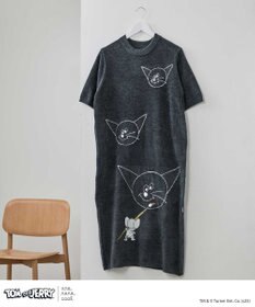 トムとジェリー × une nana cool なめらかふわふわワンピース