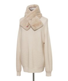 MOONBAT MACKINTOSH PHILOSOPHY(マッキントッシュ フィロソフィー）バッキンガムベア フェイクファー プチマフラー