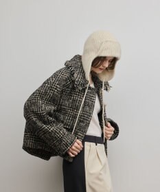 GRACE CONTINENTAL パディングツイードジャケット