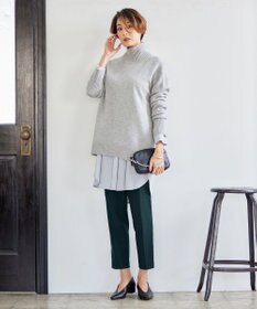 ICB 【新色追加・WEB限定カラーあり】 ソフトカシミヤミックス ハイネックニット