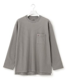 J.PRESS YORK STREET 【UNISEX】リップルボーダー Tシャツ