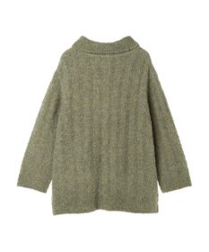 earth music&ecology ブークレハーフジップミニワンピース