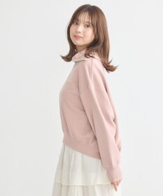 earth music&ecology ハーフＺＩＰプルオーバー