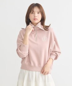 earth music&ecology ハーフＺＩＰプルオーバー