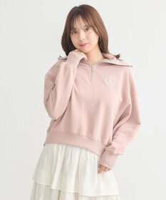 earth music&ecology ハーフＺＩＰプルオーバー