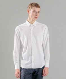 JOSEPH HOMME ハイゲージコットンジャージー 　レギュラーカラーシャツ