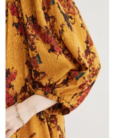 Green Parks ■ＥＳＣＡＲ　アートフラワーｐｔワンピース