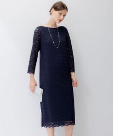 23区 【APPLAUDIR】オプティカルフラワーレース ドレス