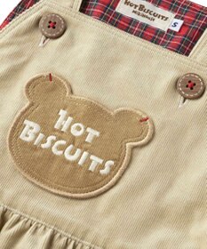 MIKI HOUSE HOT BISCUITS 【70-110cm】 コーデュロイ　ジャンパースカート